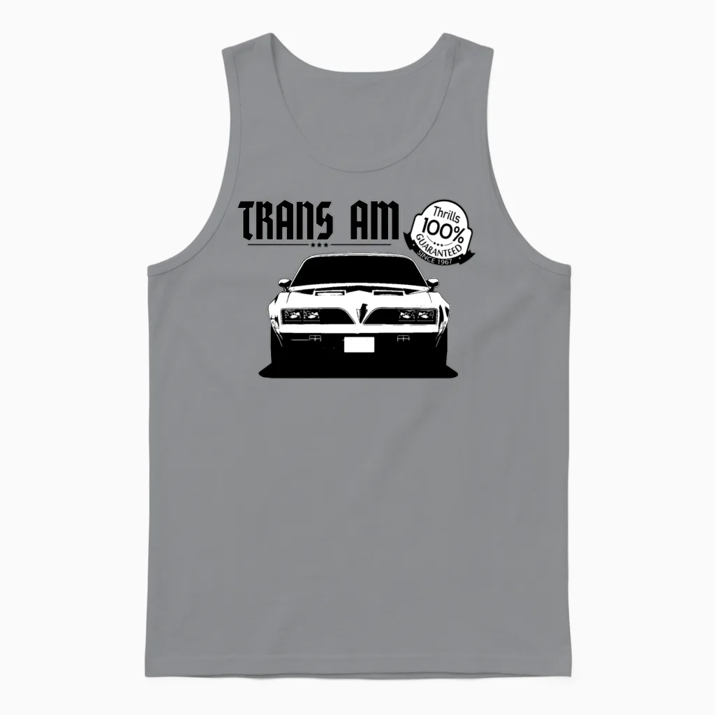 Classic Trans Am Unisex Tank Top in Sport Grey