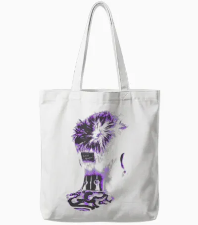 Official Machine Gun Kelly Hotel Diablo Black T-Shirt, Black Tote Bags - White