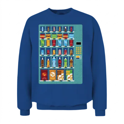 Vending Machine Drinks Vending Machine Unisex Sweatshirt - Royal
