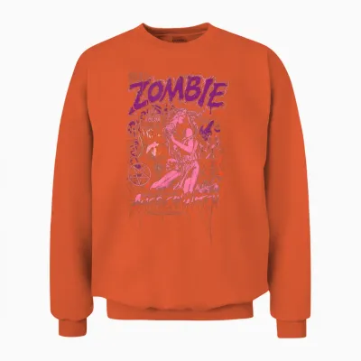 Rob Zombie American Witch Pastel Unisex Sweatshirt - Orange