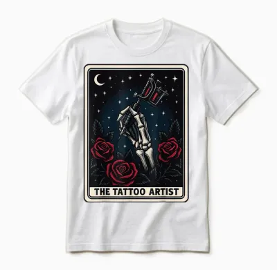 The Tattoo Artist Unisex T-Shirt - White
