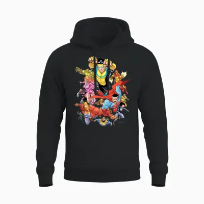Invincible - Universe Unisex Hoodie - Black