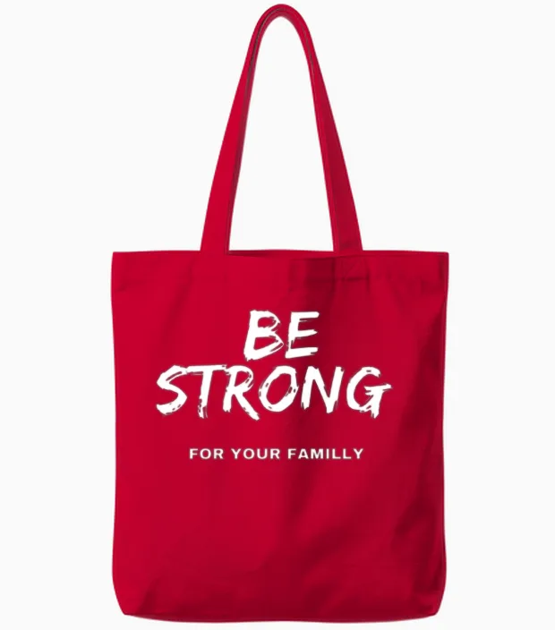 Best T-Shirt Design with a High Quality Tote Bags in Red