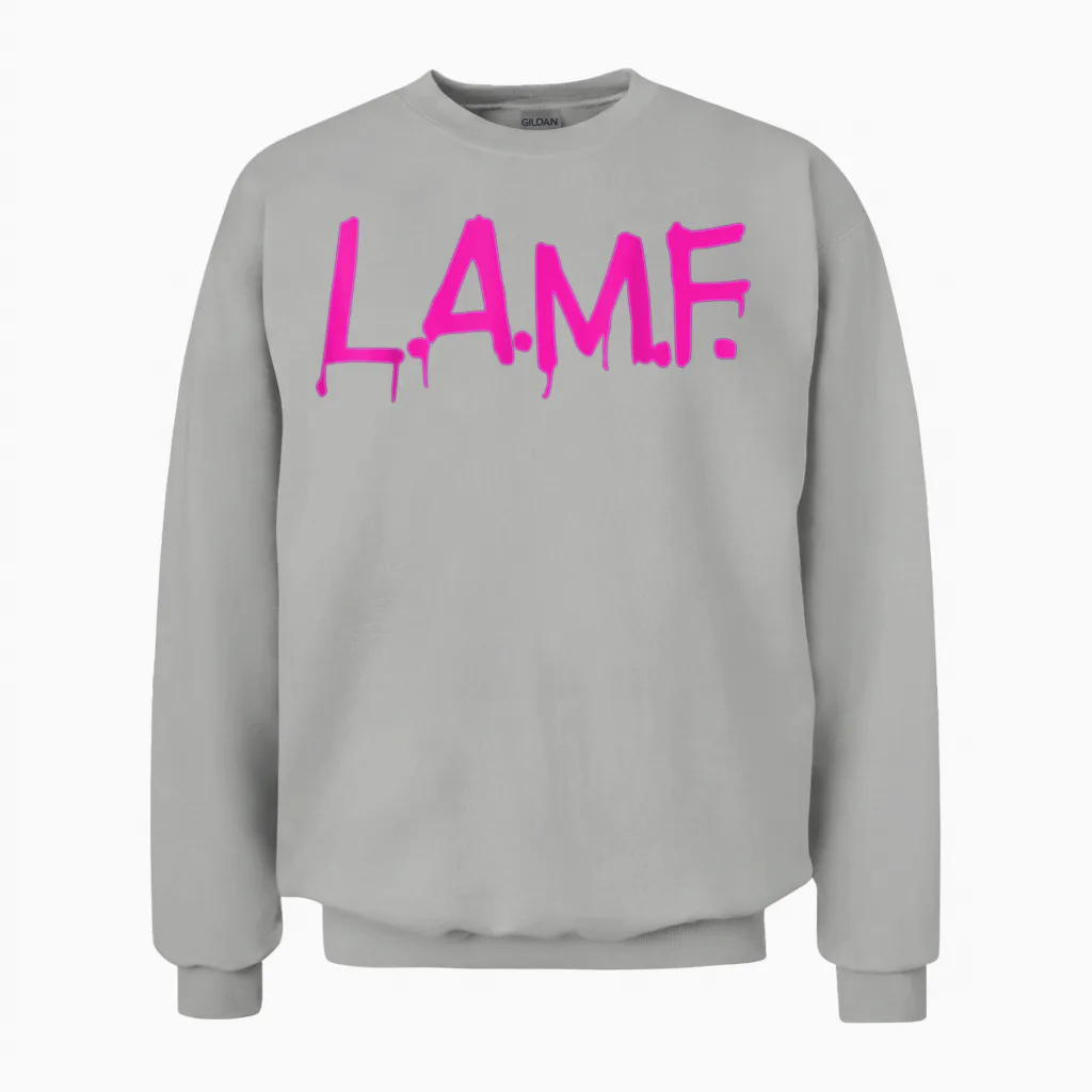 Johnny Thunders Lamf Unisex Sweatshirt in Ash