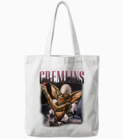 Gremlins Montage Tote Bags - White