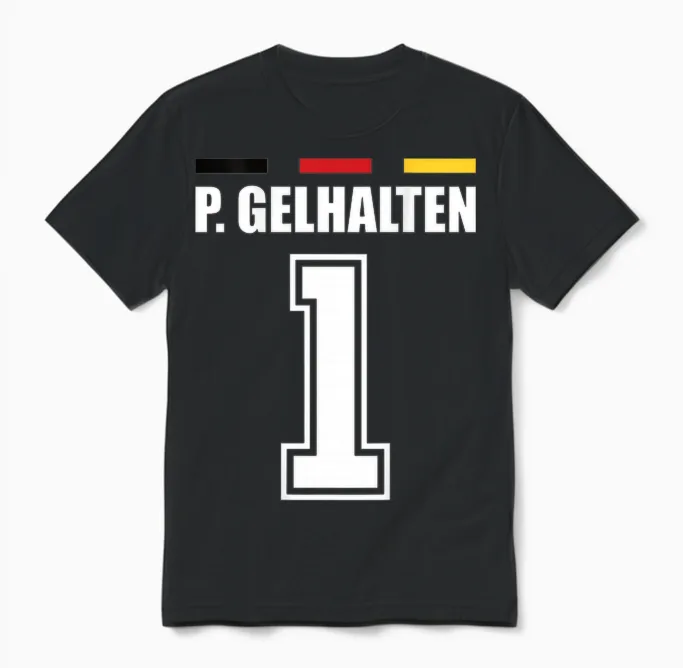 Funny Name Germany Jersey for Mallorca and the Party T-Shirt, Black, S Unisex T-Shirt in Black