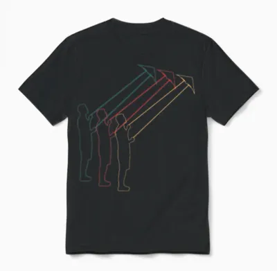 Kite Flying Fly a Kite Retro Gift Unisex T-Shirt - Black