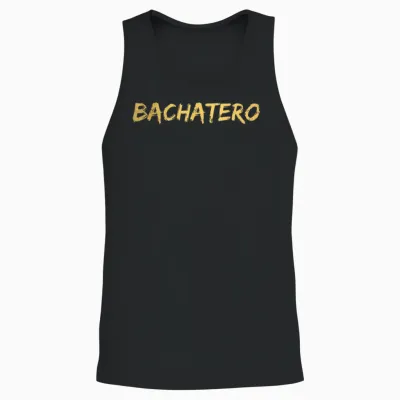 Bachatero Sbk Sauce Bachata Kizomba Unisex Tank Top - Black