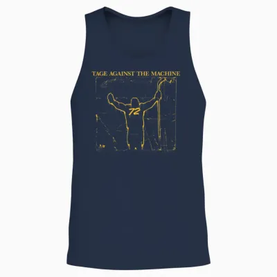 Tage Thompson - Tage Against the Machine - Buffalo Hockey Unisex Tank Top - Navy
