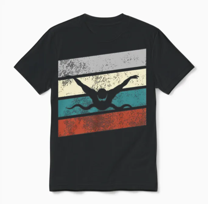 Parkour Retro Unisex T-Shirt in Black