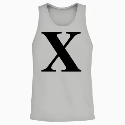 Roman Numeral 10 Unisex Tank Top - Ash