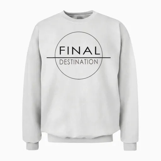 Final Destination Unisex Sweatshirt - White