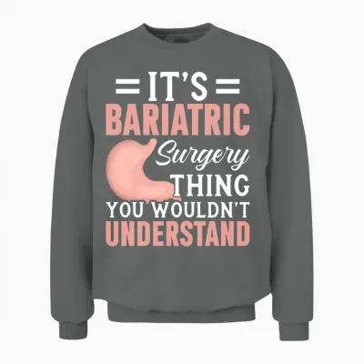 Funny Gastric Unisex Sweatshirt - Graphite Heather