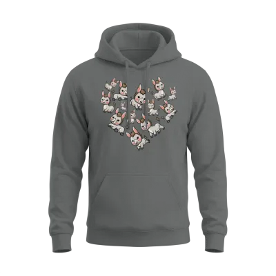Donkey Unisex Hoodie - Graphite Heather