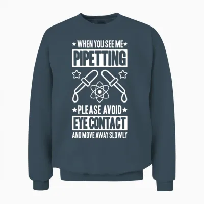 Biochemistry Biochemist Biology Biologist Genetics Unisex Sweatshirt - Dark Heather