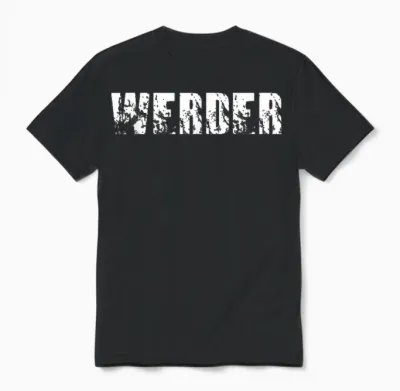 Werder Unisex T-Shirt - Black