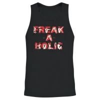 Freak a Holic Unisex Tank Top - Black – 2