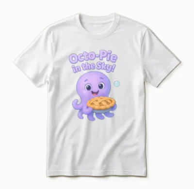 Sweet Octopus Design Is a Cute, Viral Kids Shirts Unisex T-Shirt - White