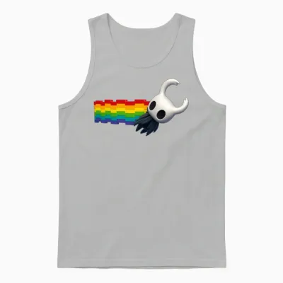 Prismatic Ghost with Lego Bricks Unisex Tank Top - Ash