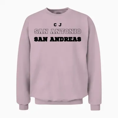 San Antonio Unisex Sweatshirt - Light Pink