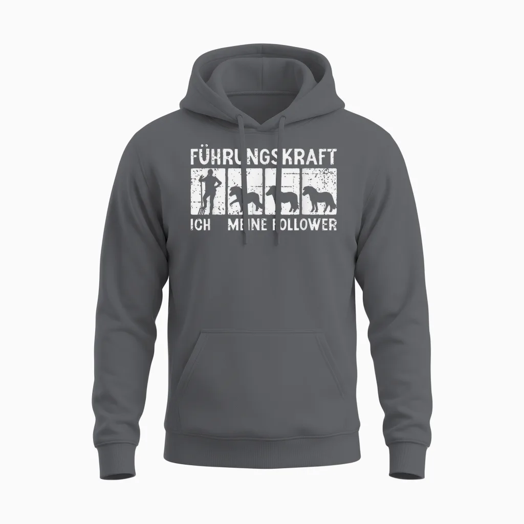 Führungskraft Shetty Shetland Pony Unisex Hoodie in Charcoal