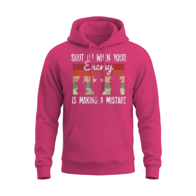 Funny Chess Quote Unisex Hoodie - Heliconia