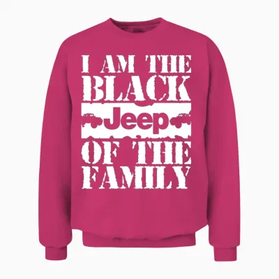 I Am the Black Jeep of the Family Unisex Sweatshirt - Heliconia