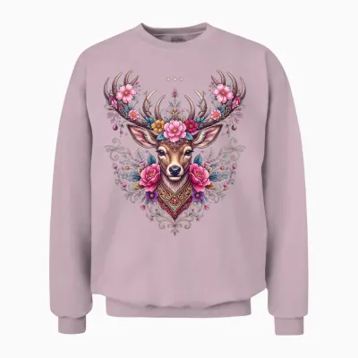 Passend Für Oktoberfest Damen Trachtenshirt Dirndl Trachten Unisex Sweatshirt - Light Pink