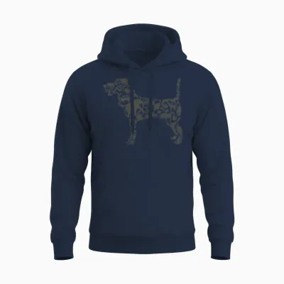 Dog an Animal Unisex Hoodie - Navy
