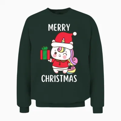 Merry Christmas Funny Christmas Unisex Sweatshirt - Forest