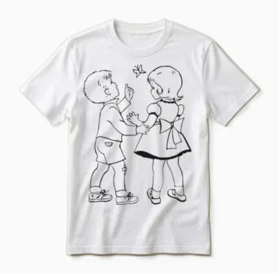 Retro Children Unisex T-Shirt - White
