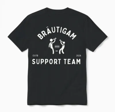Groom Drinking Team Stag Night Beer Party Unisex T-Shirt - Black