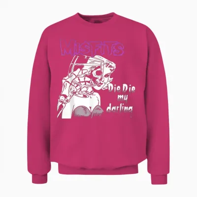 Misfits the My Darling T-Shirt, Black Unisex Sweatshirt - Heliconia