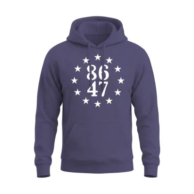 8647 Unisex Hoodie - Heather Sport Dark Navy