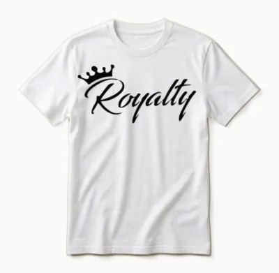 Royalty Unisex T-Shirt - White