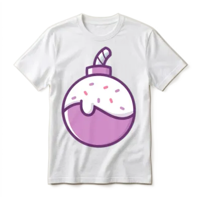 Classic Retro Gaming Bomb Unisex T-Shirt - White