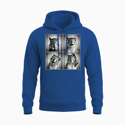 Süßes Eichhörnchen-Selfie-Foto, Lustig, Fotokabine, Eichhörnchen-Liebhaber Unisex Hoodie - Royal