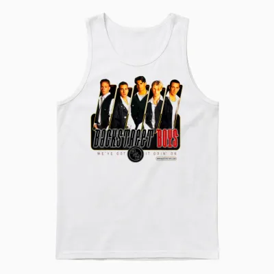 Backstreet Boys – We've Got It Going On Unisex Tank Top - White