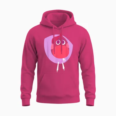 Disney and Pixar’s Inside Out 2 Embarrassment Big Face Unisex Hoodie - Heliconia