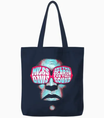 Miles Davis Und Die Suche Nach Dem Klanggesicht Tote Bags - Navy