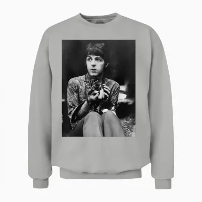 The Beatles Paul Mccartney Sgt Pepper's Era 1967 Unisex Sweatshirt - Ash