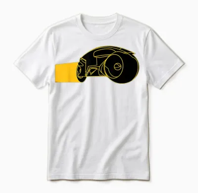 Disney Tron Original 1982 Movie Game Grid Light Cycle Unisex T-Shirt - White