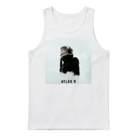 Atlas 9 Album Cover Unisex Tank Top - White – 1