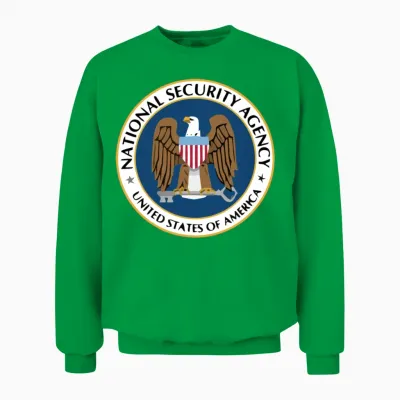 National Security Agency Nsa Military Intelligence Unisex Sweatshirt - Irish Green