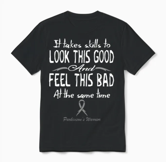 Parkinson's Awareness Unisex T-Shirt in Black