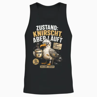 Aua Au Dem Alter Entsprechen Guter Zustand Lustig Geburtstag Unisex Tank Top - Black