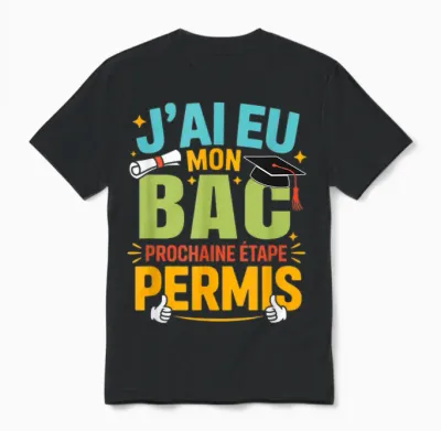 Bachelor I Had My Bac 2025 Prepare Bachelor License Unisex T-Shirt - Black