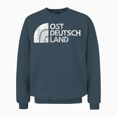 Vintage T-Shirt East Germany the East Gift Idea, Black Unisex Sweatshirt - Dark Heather