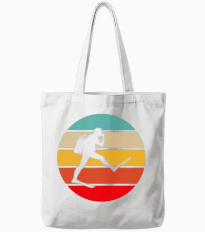 Dive Retro Tote Bags - White