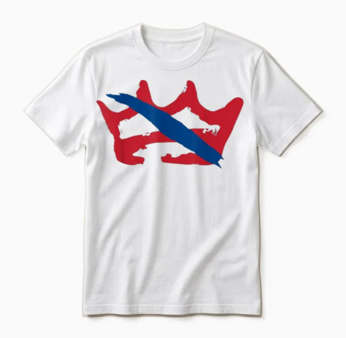 No Kings Unisex T-Shirt in White